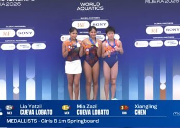 ¡Entre hermanas se repartieron el podio! Mía y Lía Cueva conquistan oro y plata