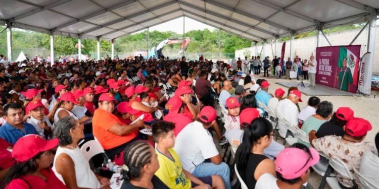 Rafael Marín lleva mensaje de unidad, identidad maya y cercanía ciudadana a Tulum