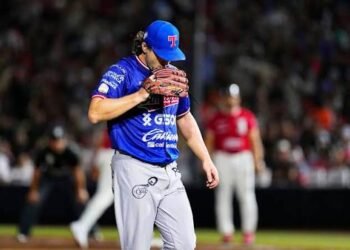 Austin Warner congela a Tijuana y Olmecas gana el primer duelo de la Serie del Rey