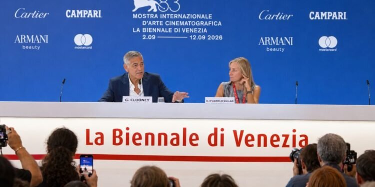 México entra al escaparate de Venecia; Clooney se lleva el primer gran homenaje