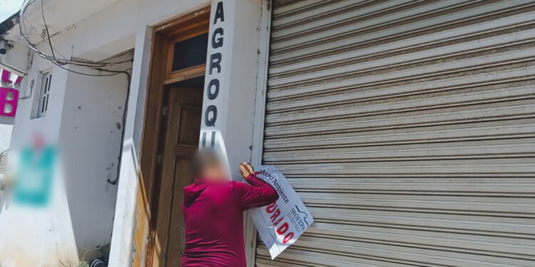 Sellos en agroquímica de Hopelchén: Profepa detecta irregularidades con residuos peligrosos