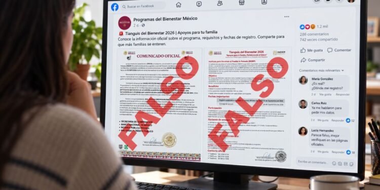 ¡No caigas! Falso “Tianguis del Bienestar” promete 250 mil pesos y vehículos a familias