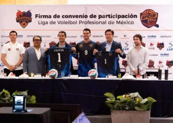 Cinco equipos harán historia en la primera liga profesional de voleibol