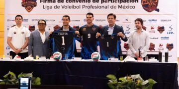 Cinco equipos harán historia en la primera liga profesional de voleibol