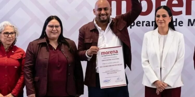 Elí Cervantes encabezará a Morena ante ruptura con el Verde por San Luis Potosí