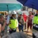 Cansados de los apagones, vecinos bloquean avenida y exigen respuesta a CFE
