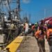 Incendio en barco y fuga de gas activan dos operativos de emergencia en Campeche