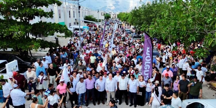 Rafa Marín suma respaldo en Villas del Sol; sigue abierto el proceso en Quintana Roo