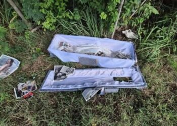 Macabro hallazgo en Campeche: abandonan un ataúd entre el manglar de Imí 2