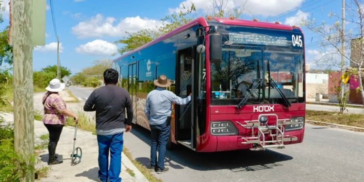Transporte público ya deja ahorro directo de 100 mil pesos diarios a campechanos