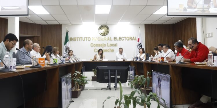 INE Campeche instala Consejo Local y pone en marcha la ruta electoral 2027