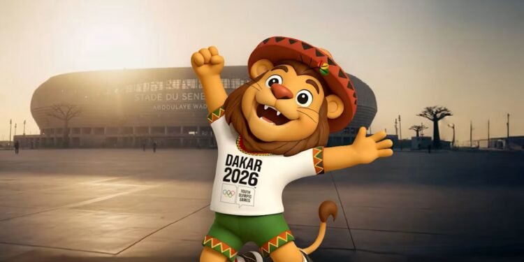 Ayo, el león que rugirá en Dakar 2026: conoce a la mascota de los Juegos