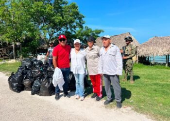 ¡Payucán queda más limpio! Retiran más de una tonelada de basura