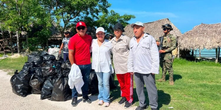 ¡Payucán queda más limpio! Retiran más de una tonelada de basura
