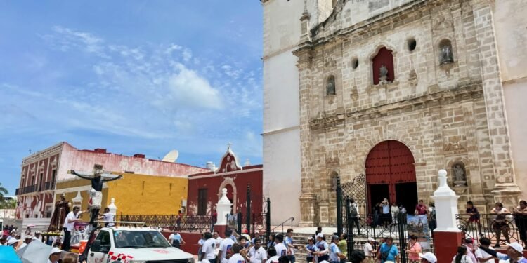 El Cristo Negro de San Román une a pescadores y jinetes en su 461 aniversario en Campeche