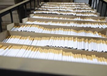 Golpe al contrabando: Desmantelan laboratorio clandestino de tabaco y aseguran 60 toneladas de cigarros en Huixquilucan