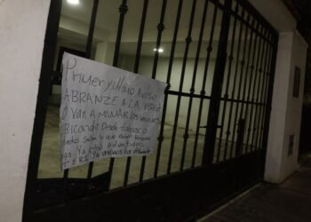 “Primer y último aviso”: balazos y amenaza alarman a vecinos de la Fidel Velázquez
