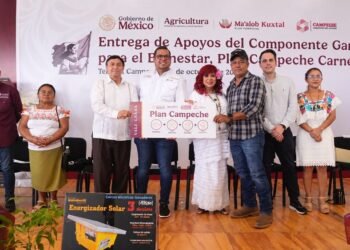 ¡Apoyos para el campo! Entregan hasta 37 mil pesos en equipos e insumos a ganaderos de Campeche