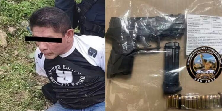Detienen a hombre armado por presuntas amenazas en Lerma