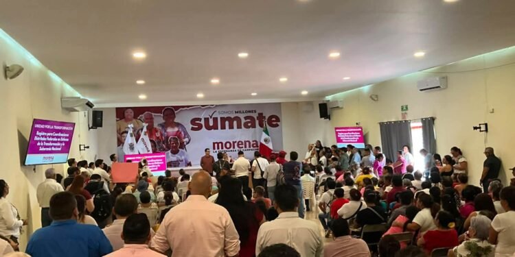 Liz Hernández entra a la contienda: liderazgos regionales respaldan su registro en Morena
