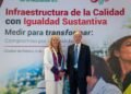 Mujeres representan 44% de participación en infraestructura de calidad