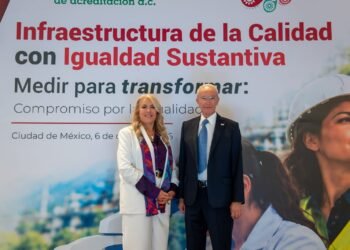 Mujeres representan 44% de participación en infraestructura de calidad