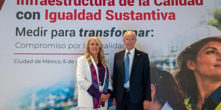 Mujeres representan 44% de participación en infraestructura de calidad