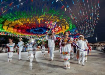 Campeche al ritmo de la jarana: mil 287 danzantes en la Vaquería Peninsular 2026