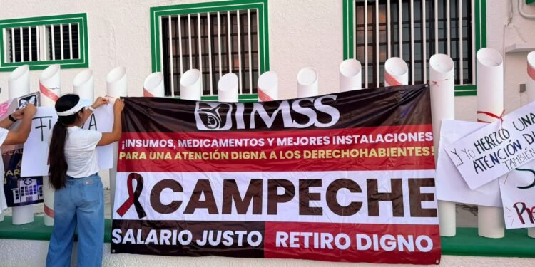 Trabajadores del IMSS en Carmen denuncian represalias y falta de insumos