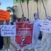 ¡Estalla protesta en Campeche! Trabajadores de IMSS-Bienestar marchan y cierran oficinas sindicales