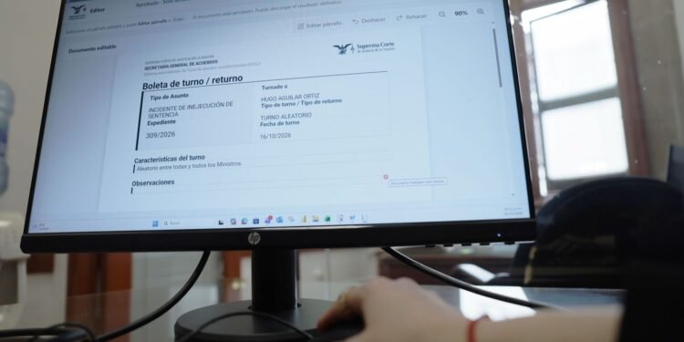 SCJN establece excepciones para el turno aleatorio de expedientes