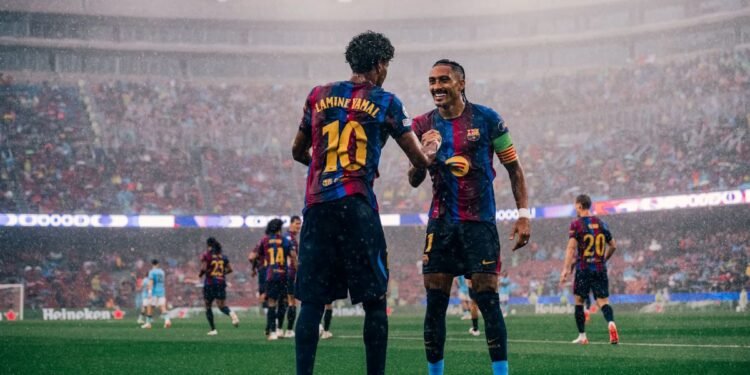 De Lamine Yamal a Oliver Atom: así dibujó Yoichi Takahashi al ‘10’ del Barça